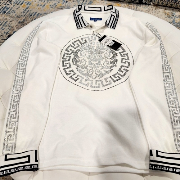 Lanzzino "Versus" Polo long sleeve - Picture 1 of 11
